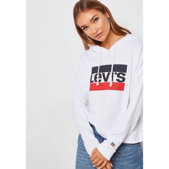 Levi's Tops - ❌SOLD❌ Levi’s Sportswear Logo Pullover Hoodie
